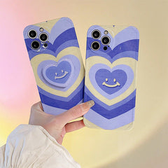 Smiley Heart iPhone Case