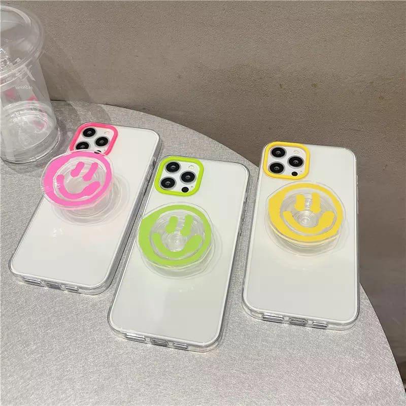 Smiley Neon iPhone Case