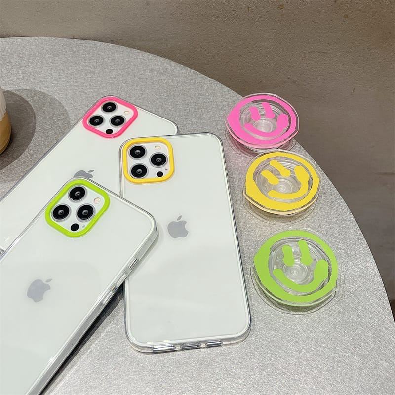 Smiley Neon iPhone Case