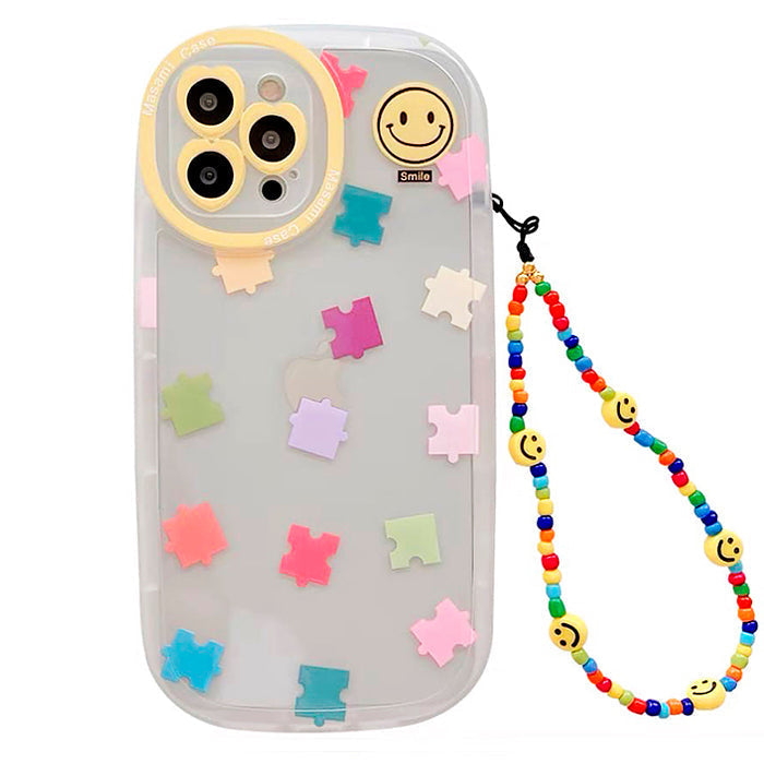 Smiley Puzzle iPhone Case