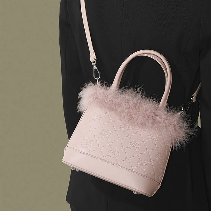 Soft Girl Aesthetic Fluffy Bag