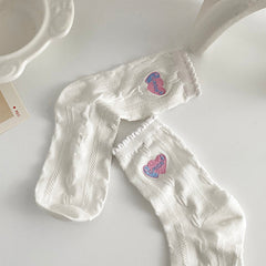 Soft Girl Ruffle Socks