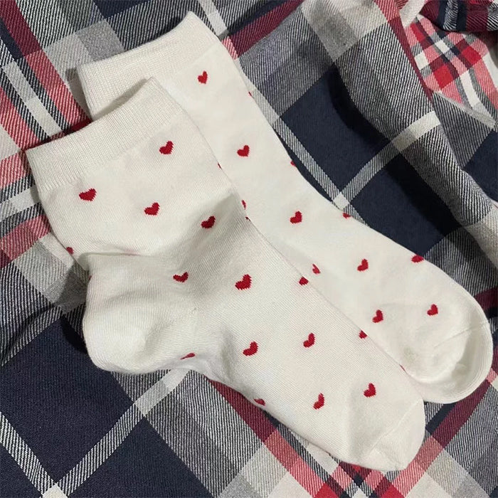 Softie Heart Socks