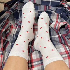 Softie Heart Socks