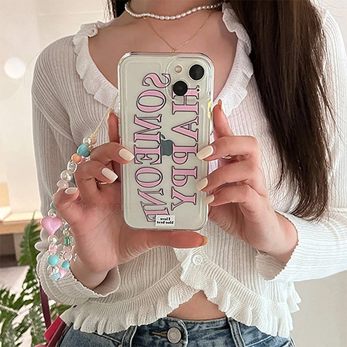 Someone Happy iPhone Case