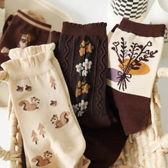 Squirrel Socks