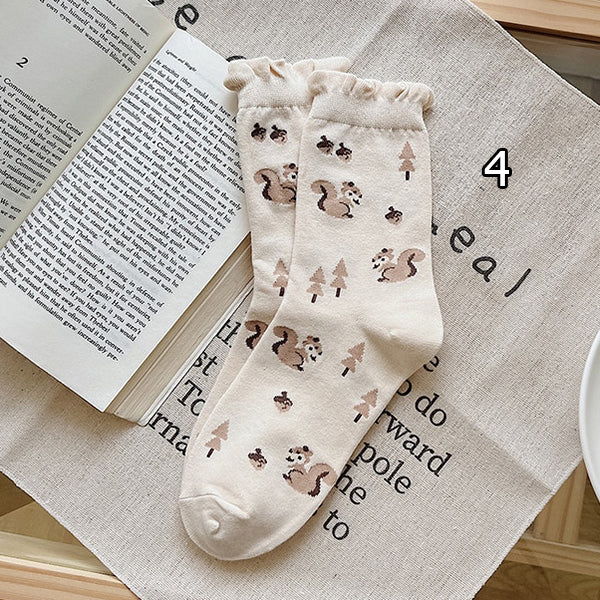 Squirrel Socks