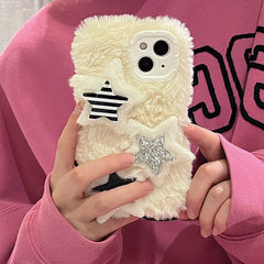 Star Fluffy iPhone Case