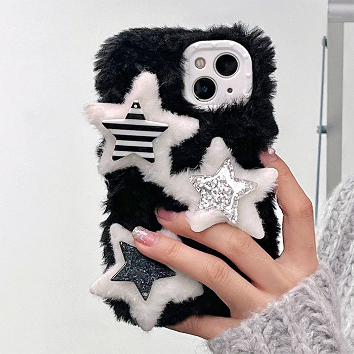 Star Fluffy iPhone Case