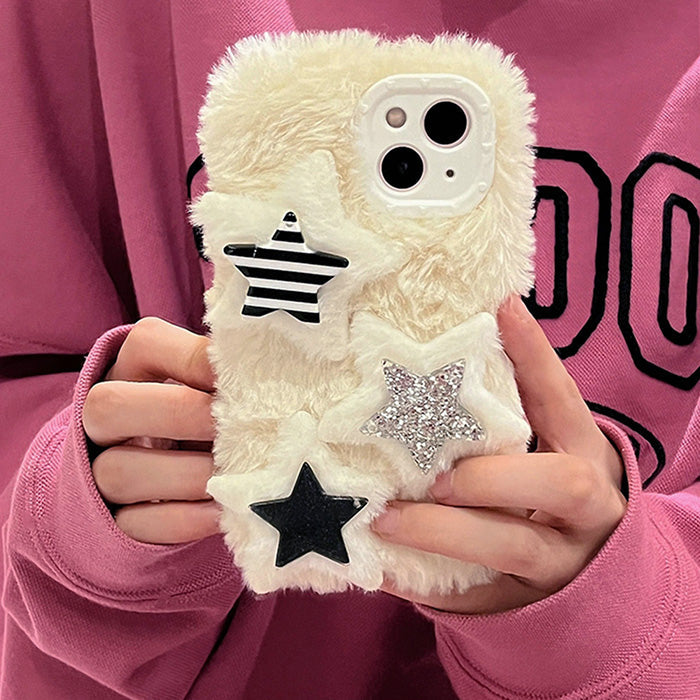 Star Fluffy iPhone Case