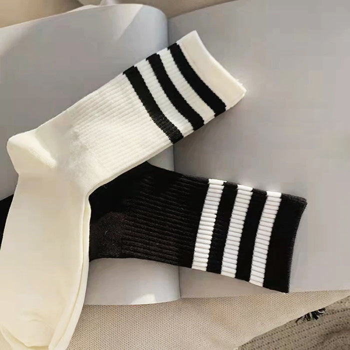 Striped Crew Socks