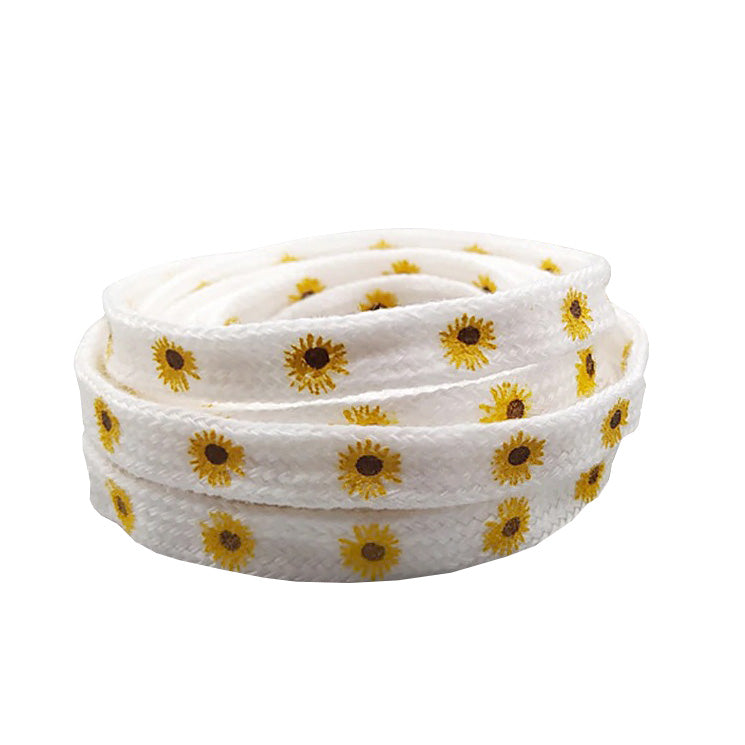 Sunflower Shoe Laces