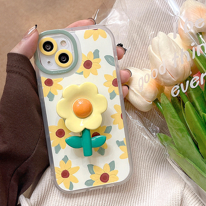 Sunflowers Aesthetic iPhone Case