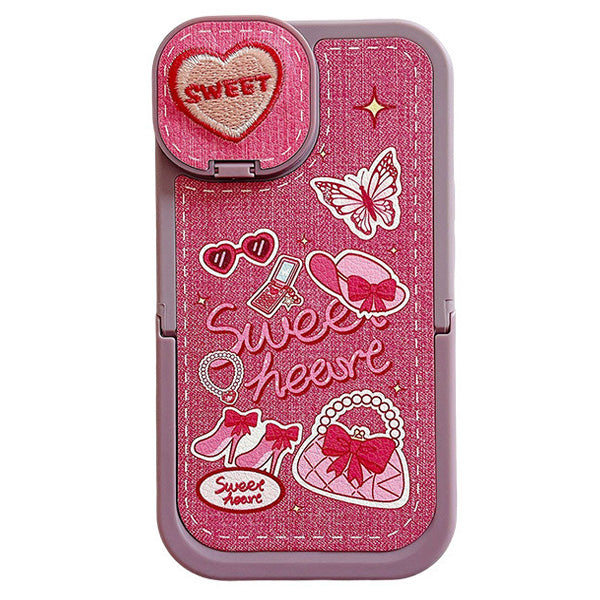 Sweetheart Denim iPhone Case