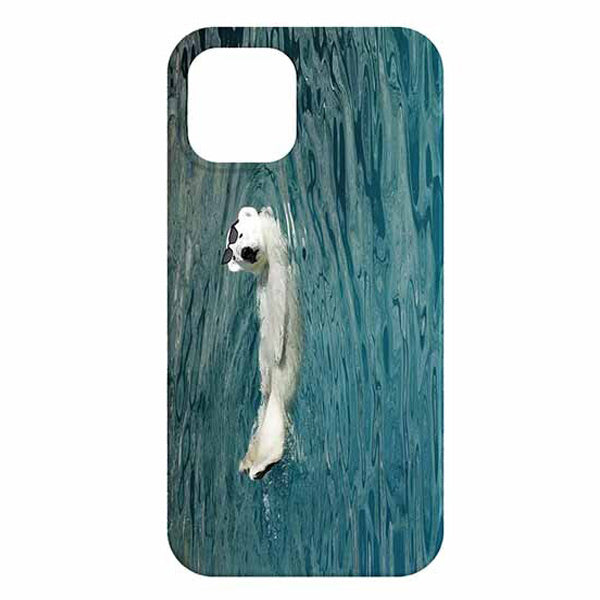 Swimming Bear iPhone Case