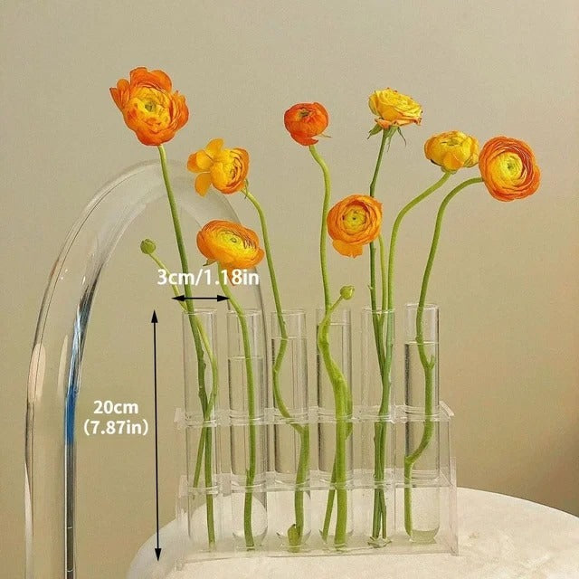 Test Tube Flower Vase