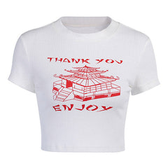 Thank You Ribbed Tee