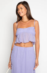 The Moment Purple Cami Top