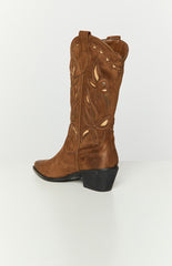 Therapy Miley Taupe Cowboy Boots