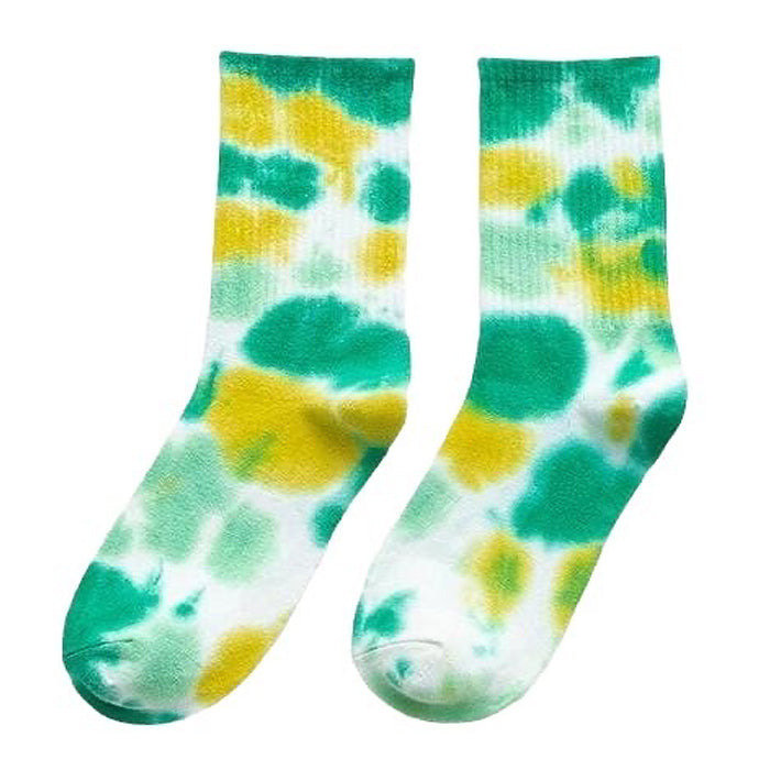 Tie Dye Crew Socks