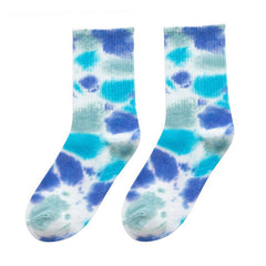 Tie Dye Crew Socks