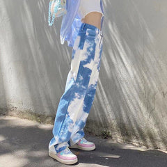 Tie Dye Wide Pants