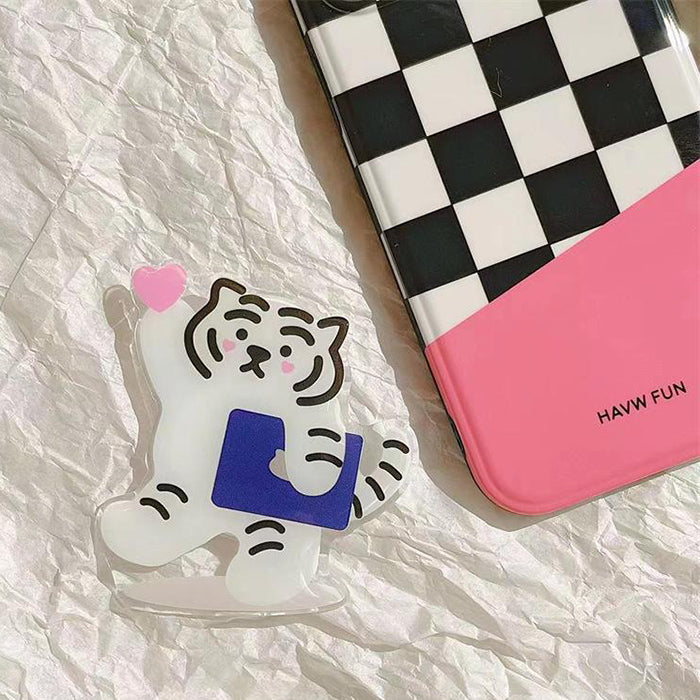 Tiger Plaid iPhone Case