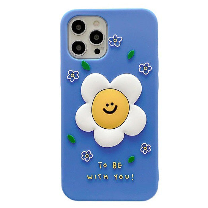 To Be With You Flower iPhone Case