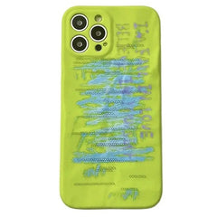 Toxic Green iPhone Case