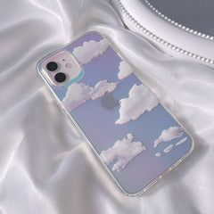 Transparent Clouds iPhone Case