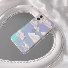 Transparent Clouds iPhone Case