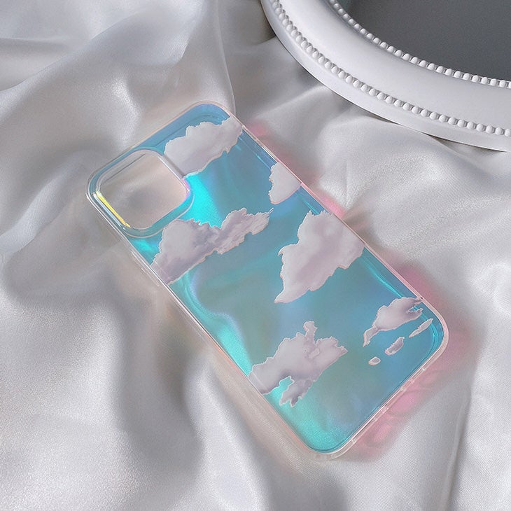 Transparent Clouds iPhone Case