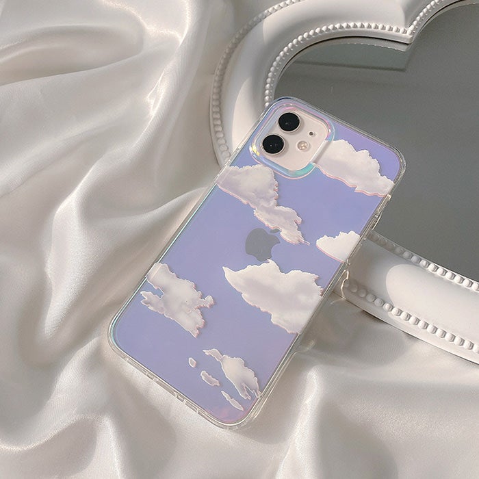 Transparent Clouds iPhone Case