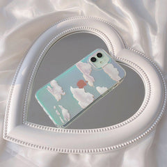 Transparent Clouds iPhone Case