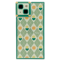 Tulip Argyle iPhone Case