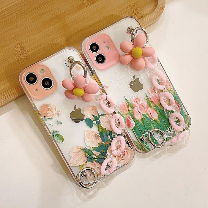 Tulip Chain iPhone Case