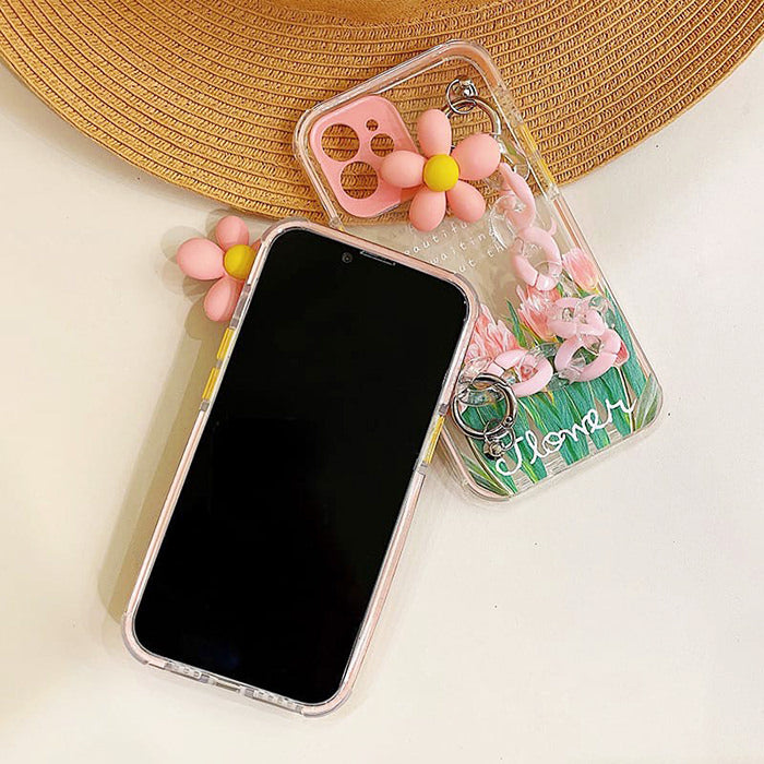 Tulip Chain iPhone Case