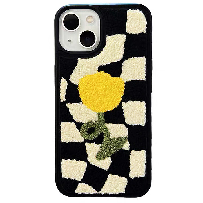 Tulip Checkered iPhone Case