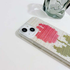 Tulip Crochet iPhone Case