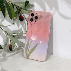 Tulip Gradient iPhone Case