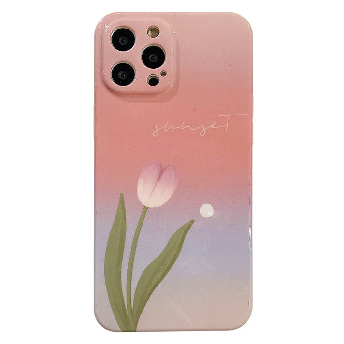 Tulip Gradient iPhone Case