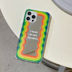 U Make My Life Colorful iPhone Case