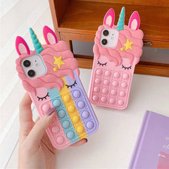 Unicorn Pop It iPhone Case