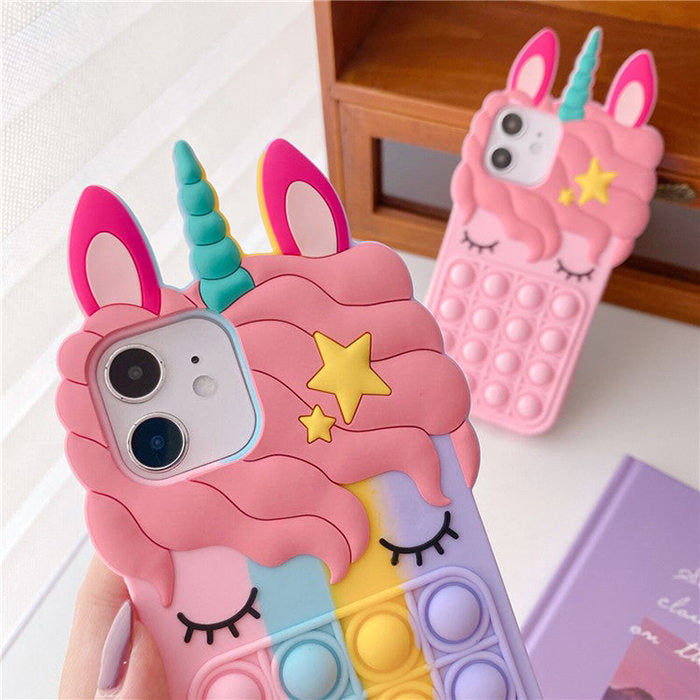 Unicorn Pop It iPhone Case