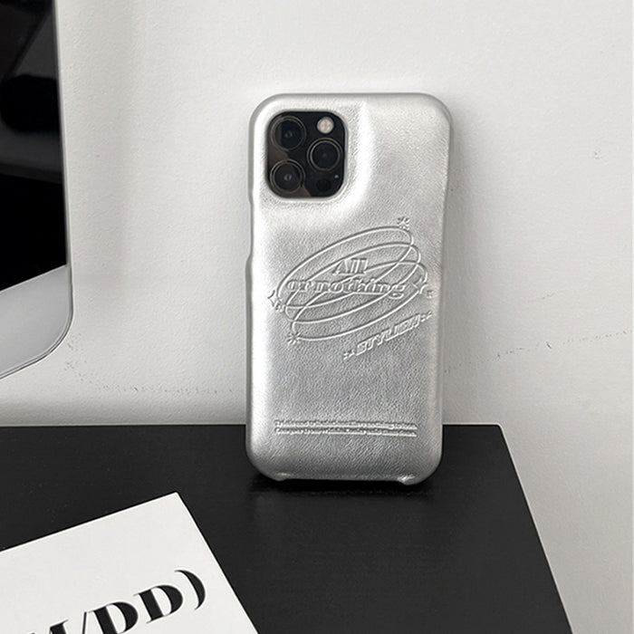 Universe Silver iPhone Case