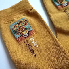 Van Gogh Sunflowers Socks