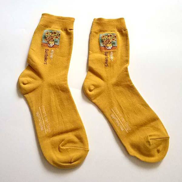 Van Gogh Sunflowers Socks