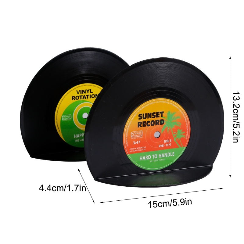 Vinyl Record Book Stand