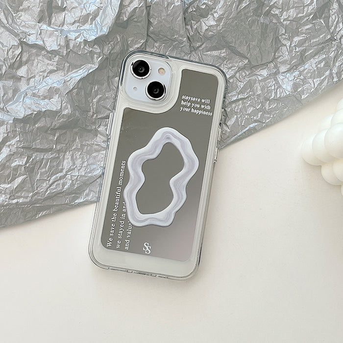 Wavy Mirror iPhone Case