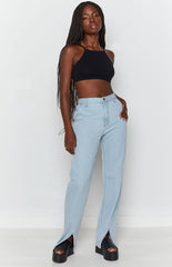 Wonderland Crop Top Black